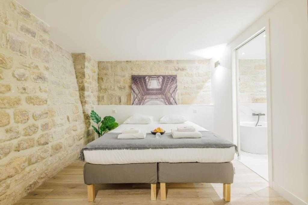 Apartmán Exceptionnel Duplex A Proximite De Montmartre! Paříž Exteriér fotografie